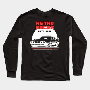 Retro Racer Retro Car Lover Long Sleeve T-Shirt